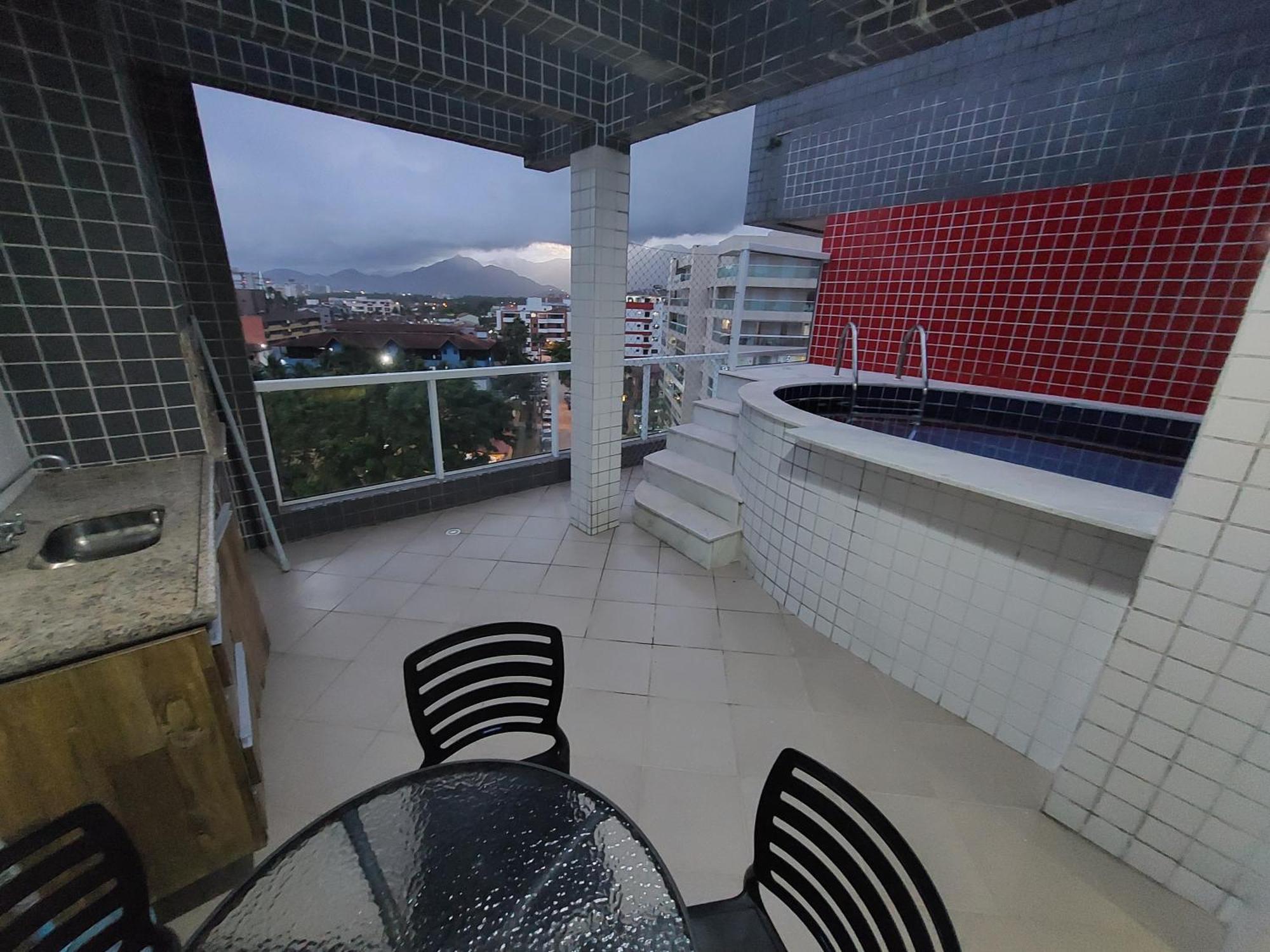 Apartamento A 50M Praia Maitinga, Wifi, Churrasqueira Na Varanda Bertioga Room photo